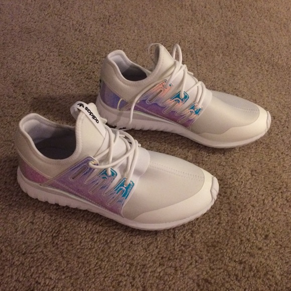 tubular adidas holographic